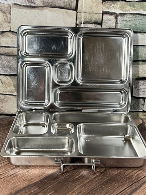 nasa metal bento box|PlanetBox ROVER Classic Stainless Steel Bento .